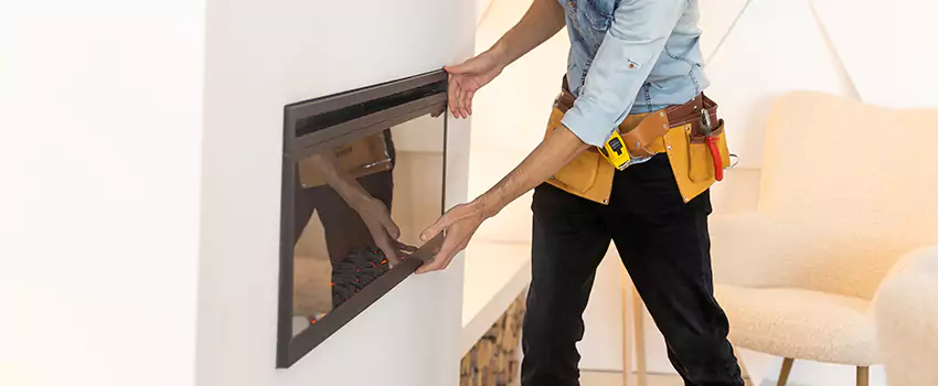 Metal Fireplace Installation in Valdosta, Georgia