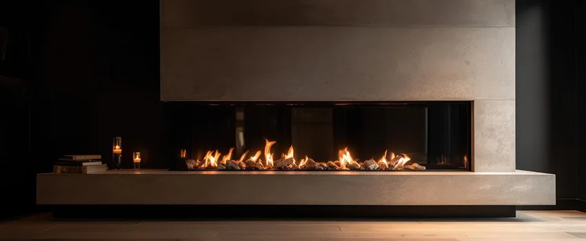 Gas Fireplace Ember Bed Design Services in Valdosta, Georgia