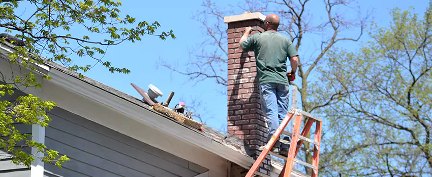 Vinyl and PVC Chimney Flashing Installation in Valdosta, GA